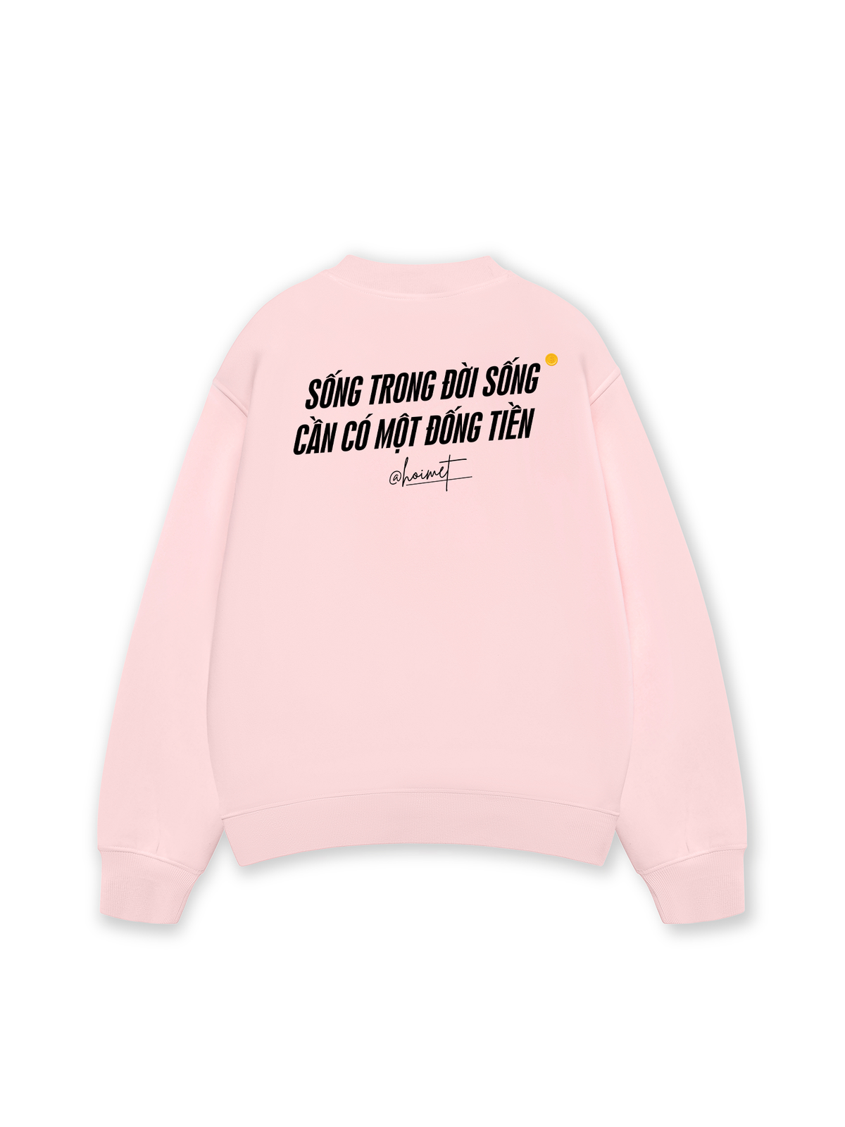 Áo Sweater Nỉ Hai Da Sống Trong Đời Sống