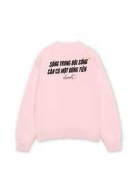 Áo Sweater Nỉ Hai Da Sống Trong Đời Sống