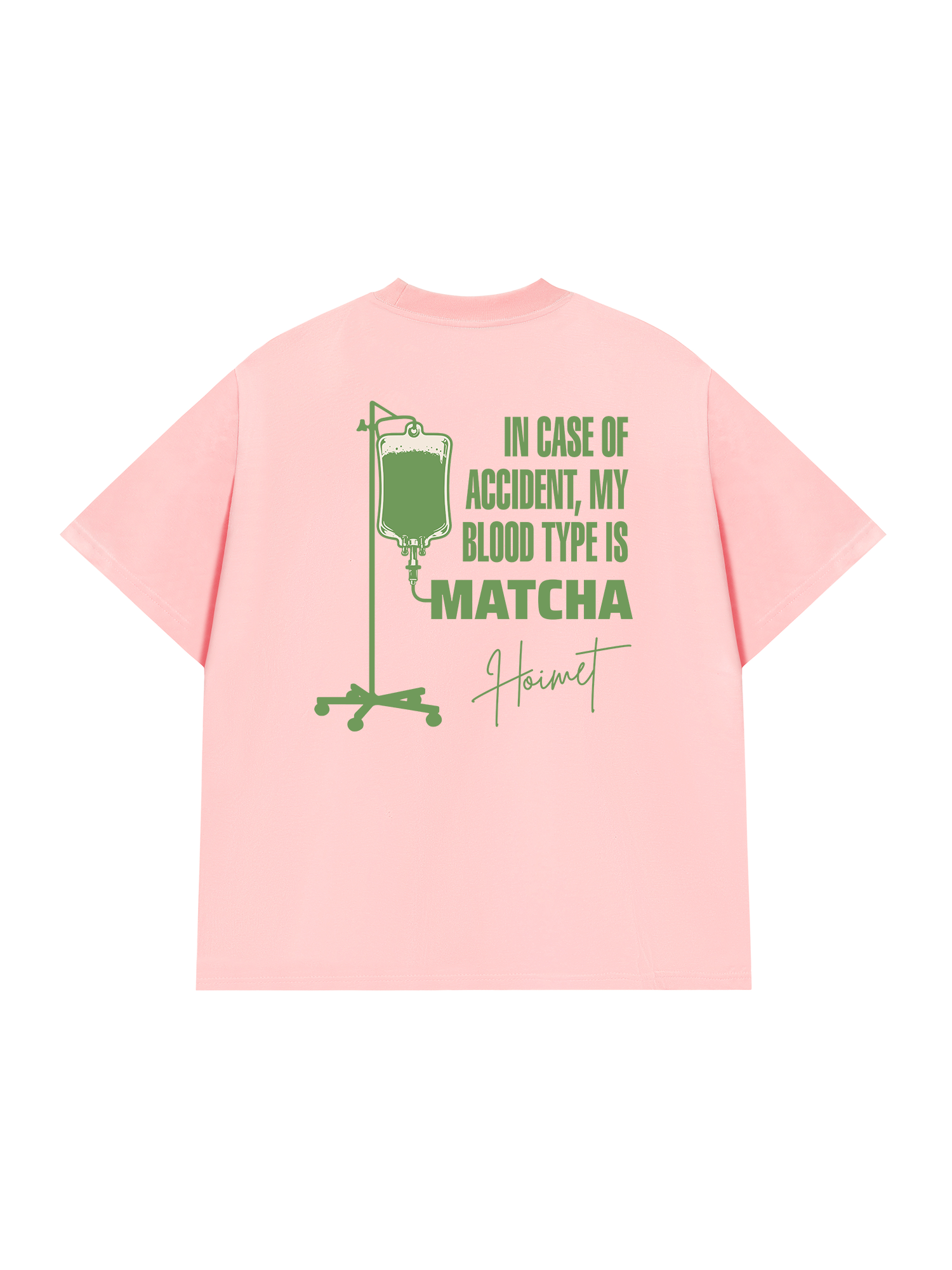 Áo Thun Relaxed Fit Blood Type Is Matcha