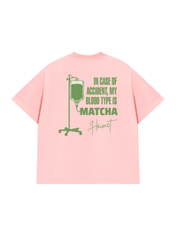 Áo Thun Relaxed Fit Blood Type Is Matcha