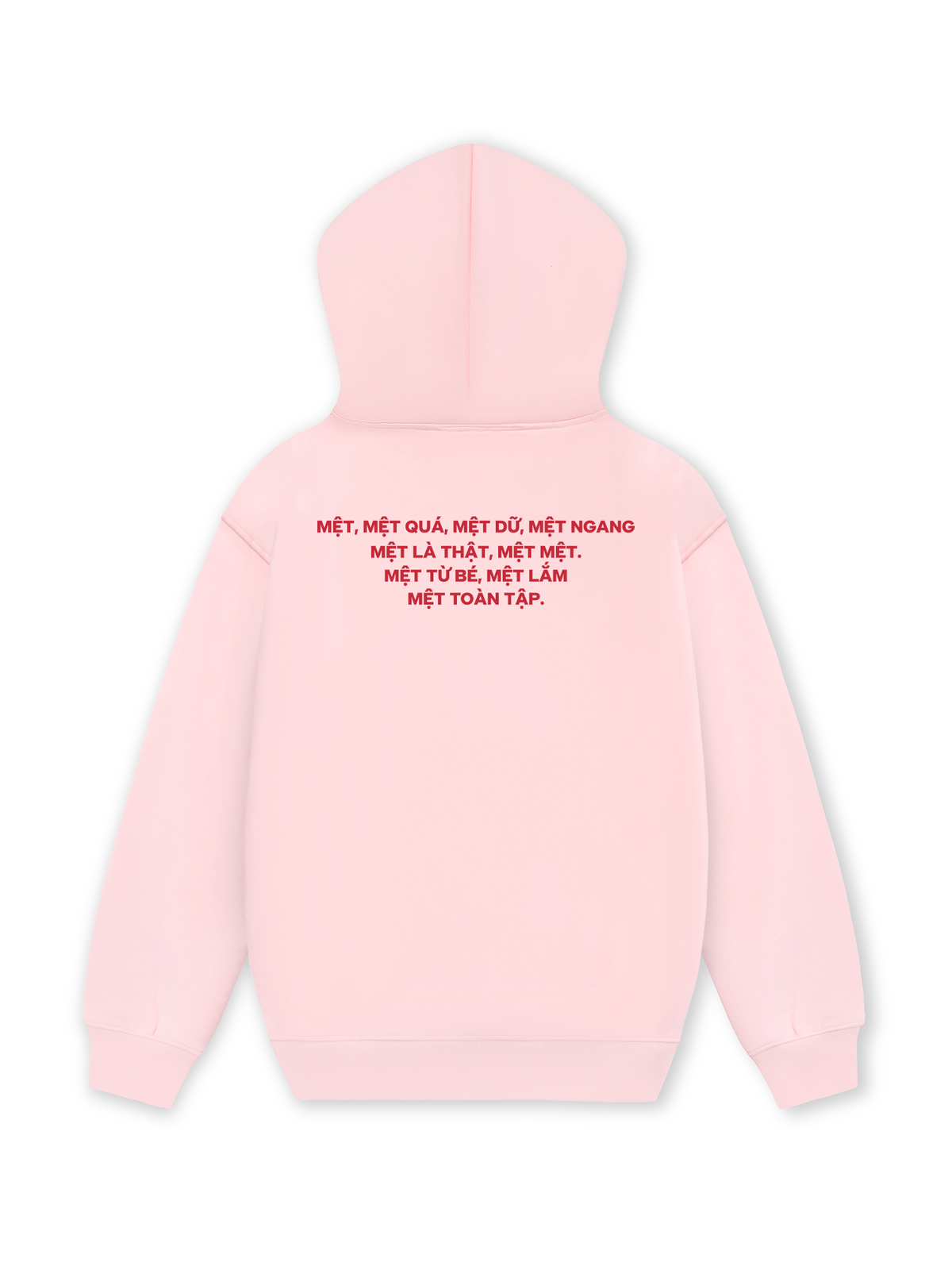 Áo Hoodie Nỉ Hai Da Mệt