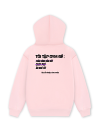 Áo Hoodie Nỉ Hai Da Lý Do Đi Tập 2