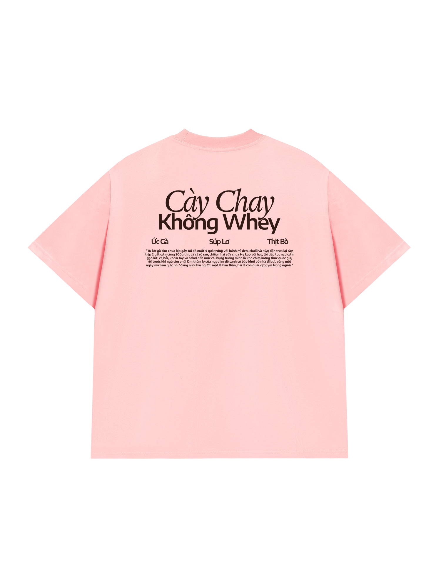 Áo Thun Relaxed Fit Cày Chay Không Whey