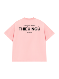 Áo Thun Relaxed Fit Thiếu Ngủ
