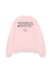 Áo Sweater Nỉ Hai Da Không Có Người Yêu