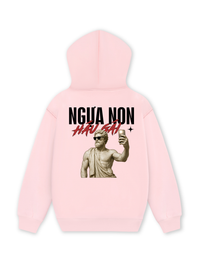Áo Hoodie Nỉ Hai Da Ngựa Non Háu Gái