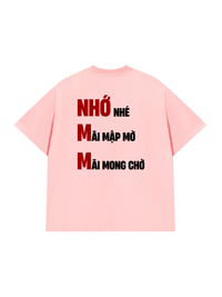 Áo Thun Relaxed Fit Nhớ MM