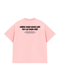 Áo Thun Relaxed Fit Miệng Chọn Nhàn Tay Chọn Việc