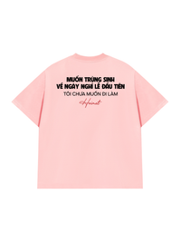 Áo Thun Relaxed Fit Không Muốn Làm
