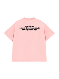 Áo Thun Relaxed Fit Xin Lỗi Mẹ