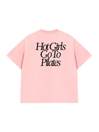 Áo Thun Relaxed Fit Hot Girls Go To Pilates