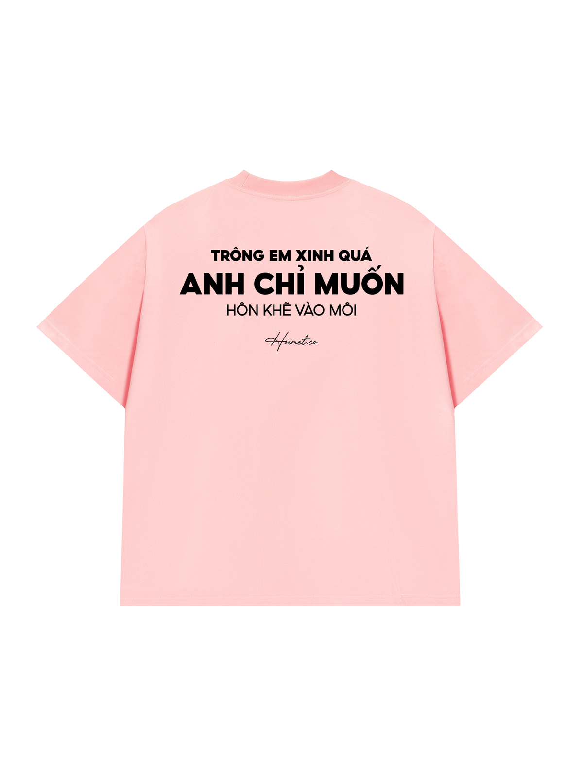 Áo Thun Relaxed Fit Hôn Khẽ Vào Môi