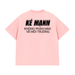 Áo Thun Relaxed Fit Kẻ Mạnh