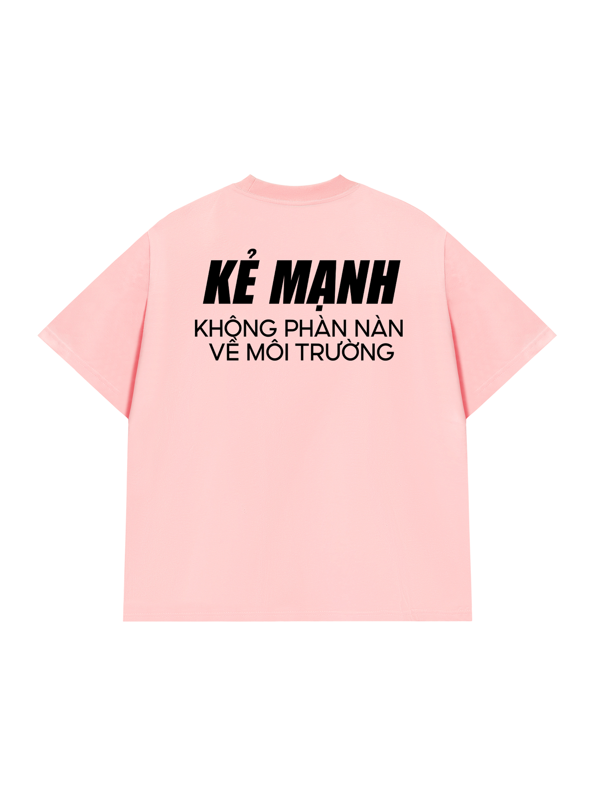 Áo Thun Relaxed Fit Kẻ Mạnh
