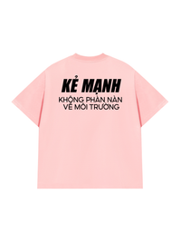 Áo Thun Relaxed Fit Kẻ Mạnh