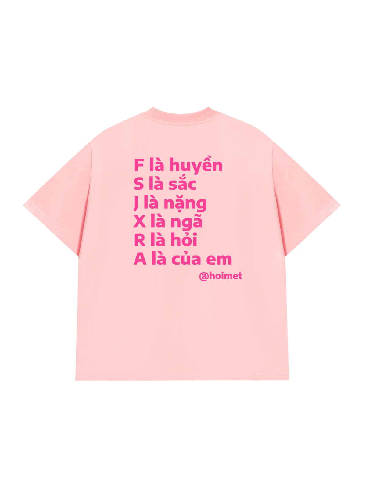 Áo Thun Relaxed Fit A Là Của Em