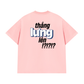 Áo Thun Relaxed Fit Thẳng Lưng Lên