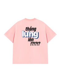 Áo Thun Relaxed Fit Thẳng Lưng Lên