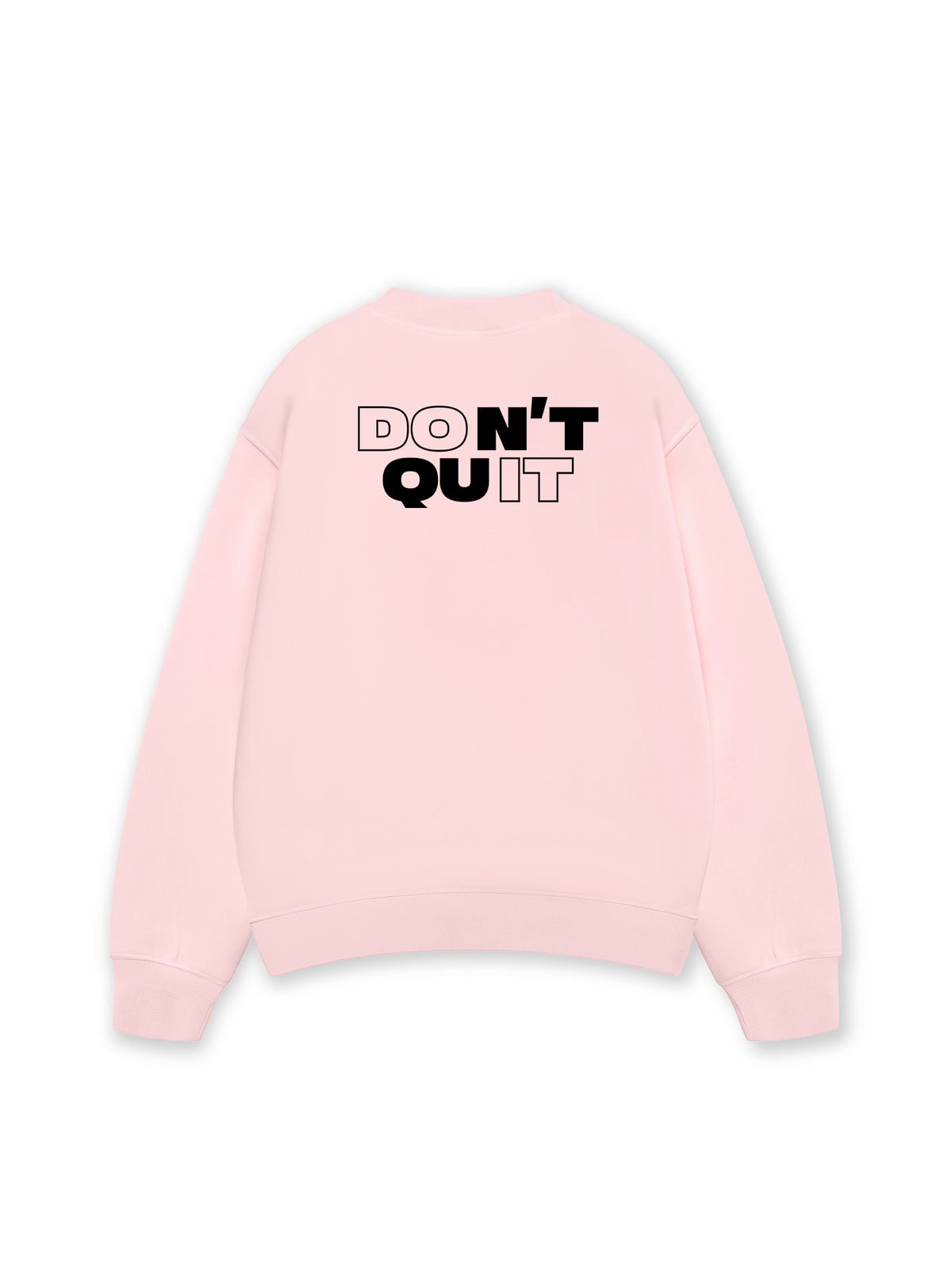 Áo Sweater Nỉ Hai Da Don't Quit
