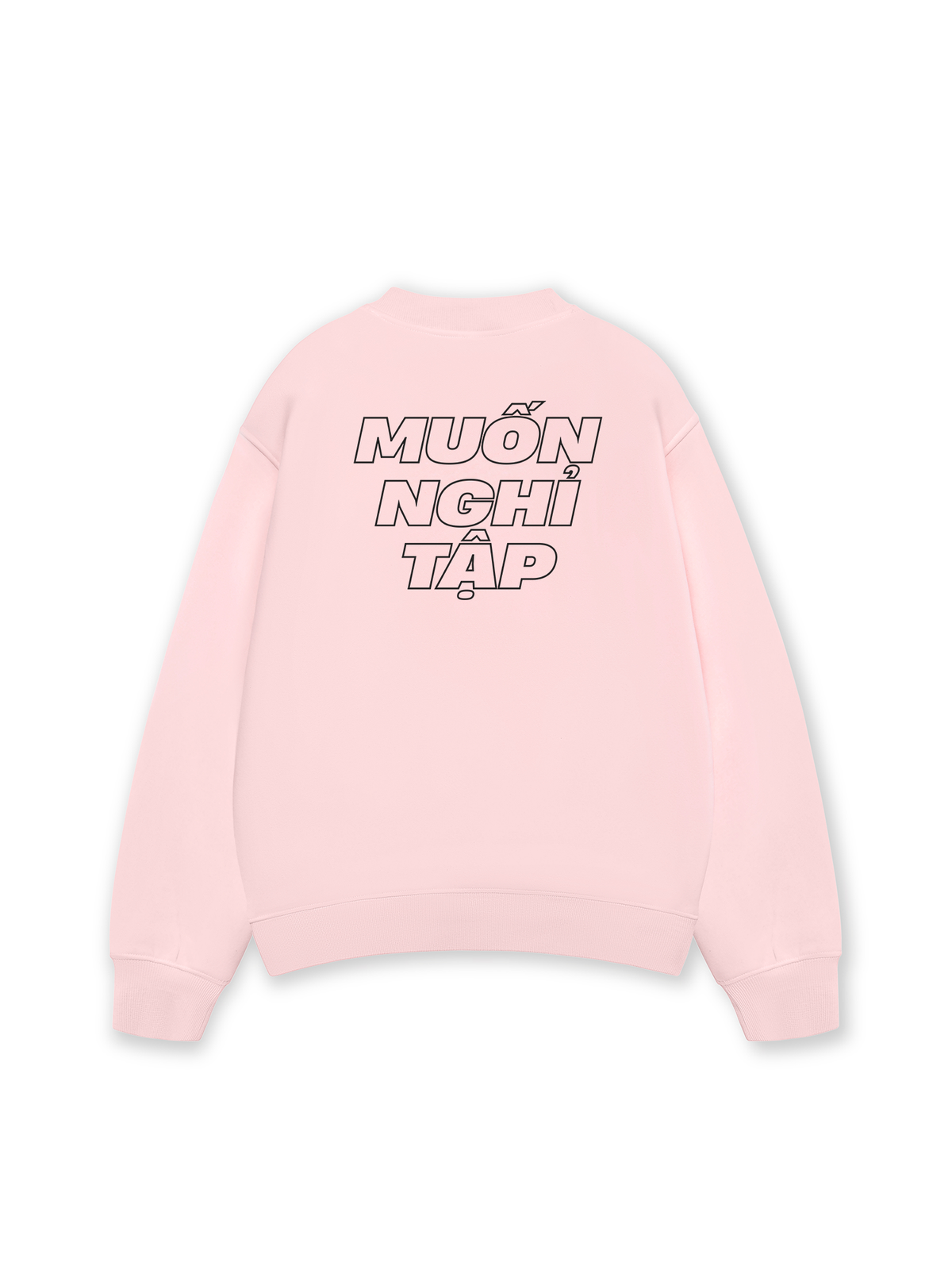 Áo Sweater Nỉ Hai Da Muốn Nghỉ Tập Tạ