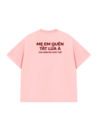 Áo Thun Relaxed Fit Nhìn Em Cháy Thế