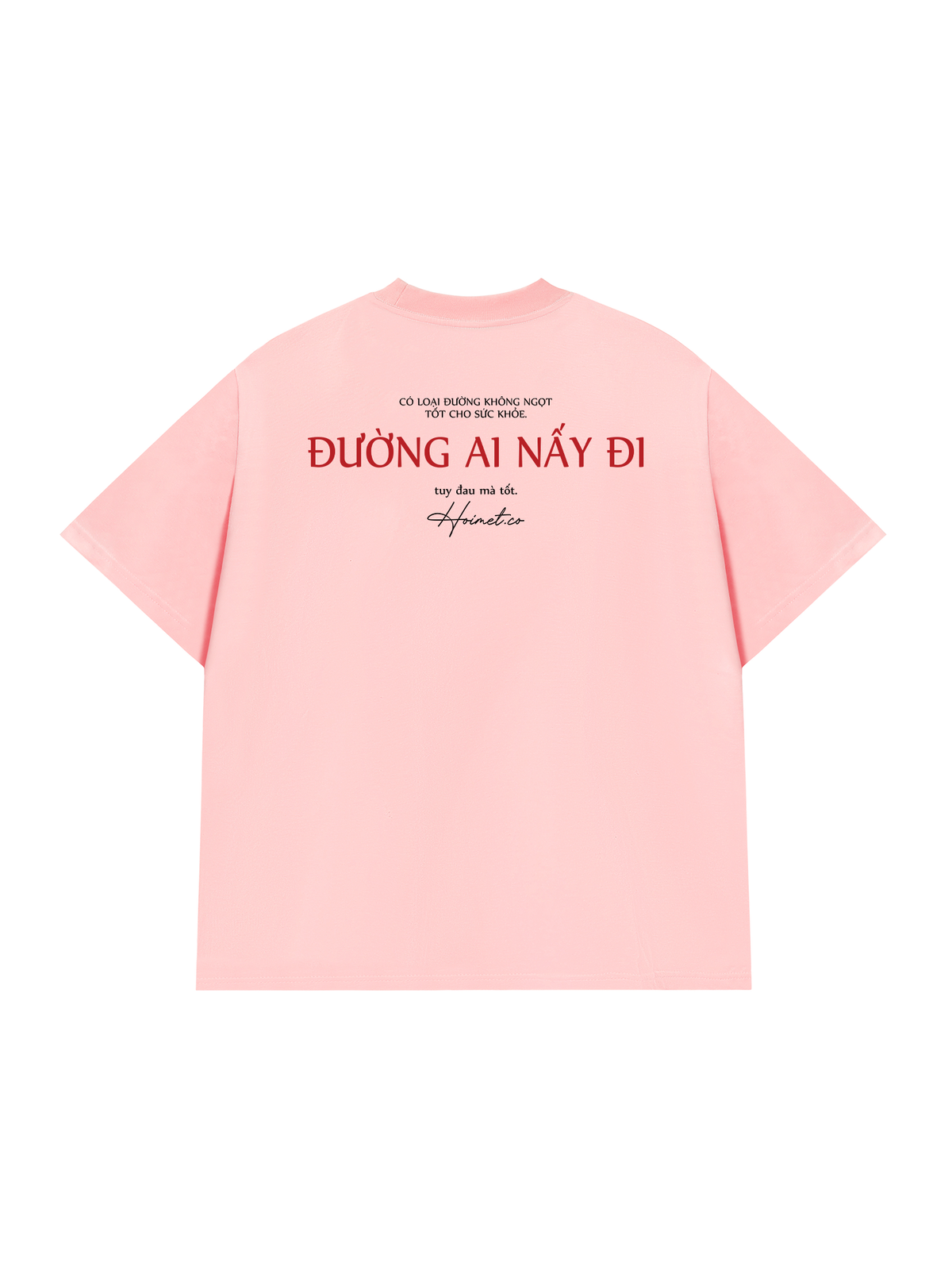 Áo Thun Relaxed Fit Đường Ai Nấy Đi
