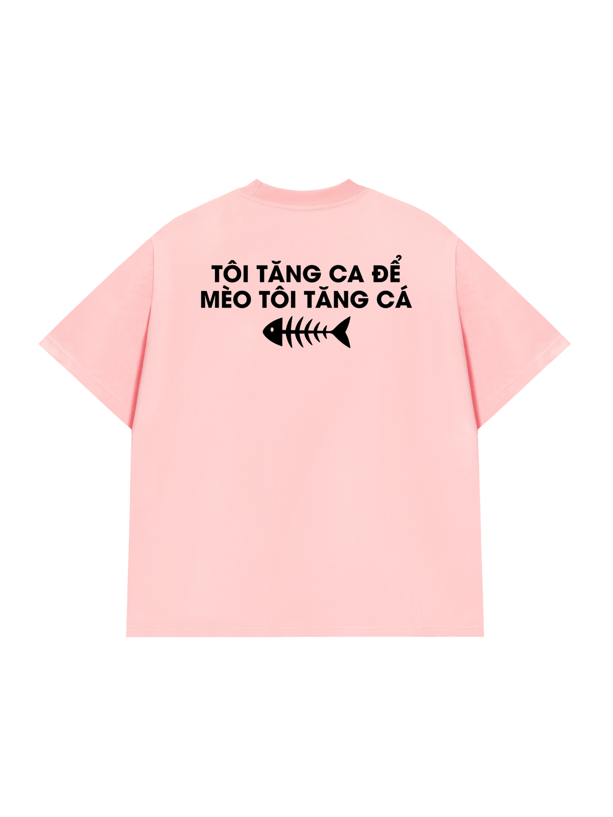 Áo Thun Relaxed Fit Tôi Tăng Ca