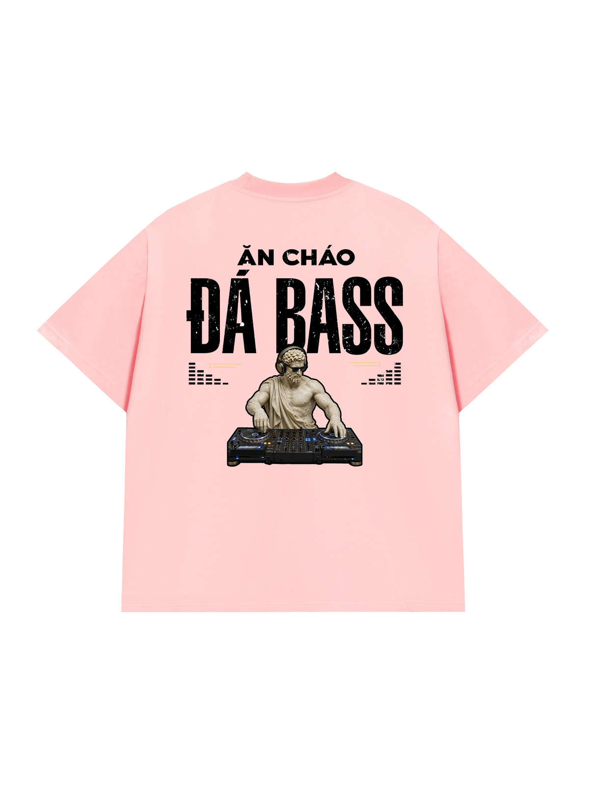 Áo Thun Relaxed Fit Ăn Cháo Đá Bass