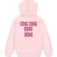 Áo Hoodie Nỉ Hai Da Công Chúa Bong Bóng