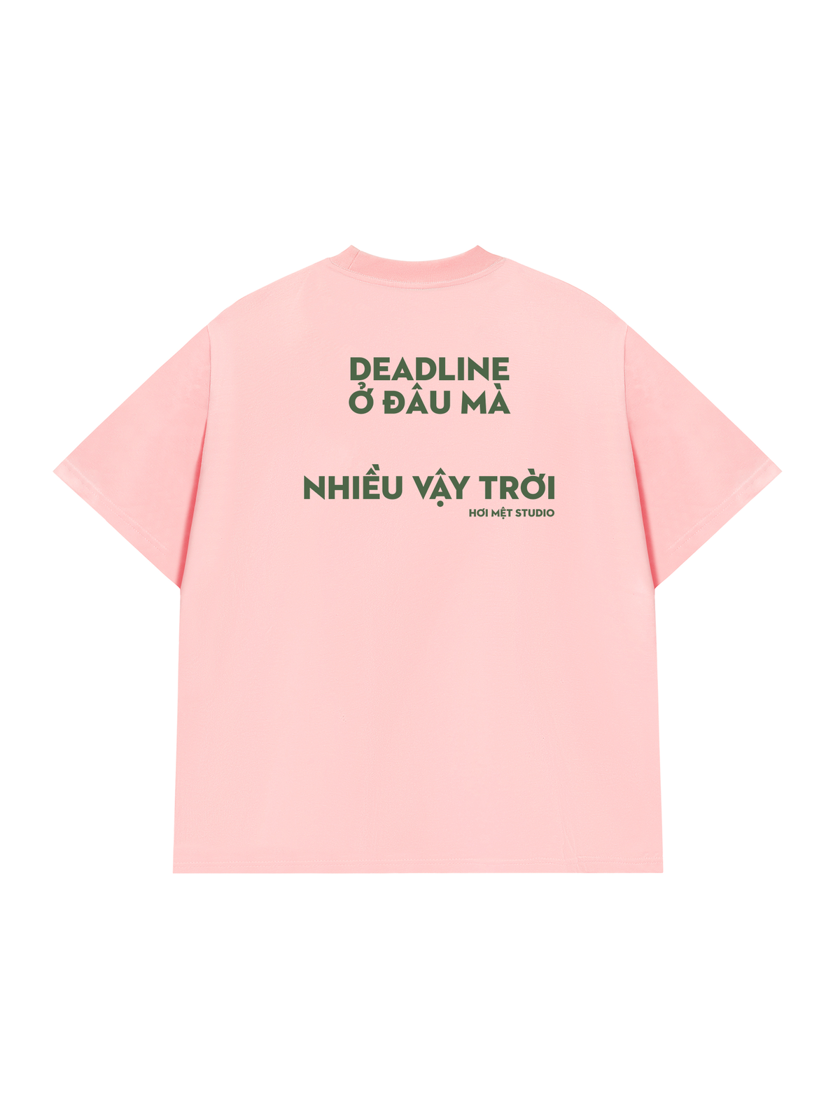 Áo Thun Relaxed Fit Nhiều DeadLine