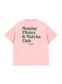 Áo Thun Relaxed Fit Monday Pilates & Matcha