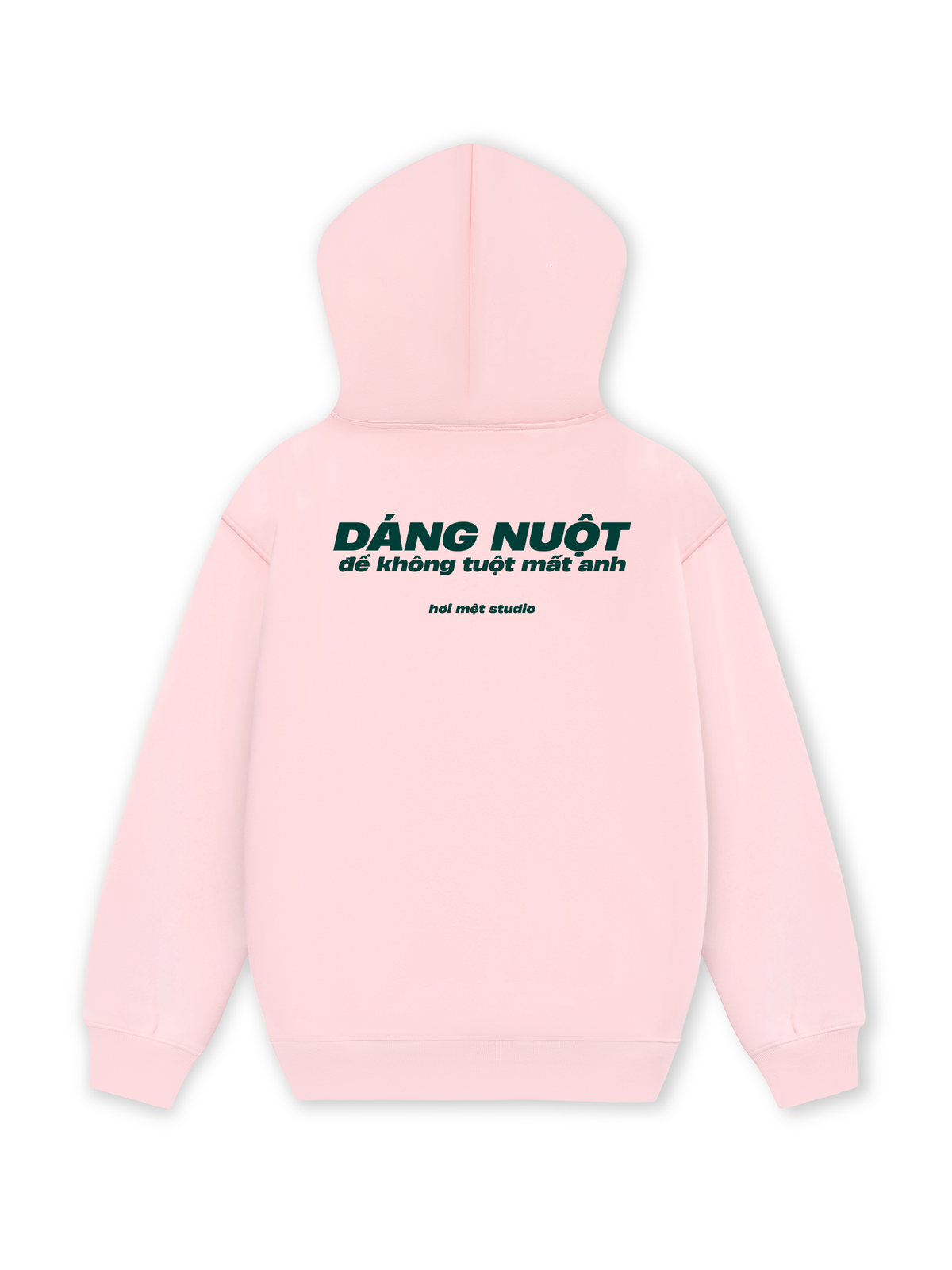 Áo Hoodie Nỉ Hai Da Dáng Nuột Không Tuột Mất Anh