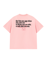 Áo Thun Relaxed Fit Anh Nhớ Em