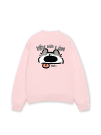 Áo Sweater Nỉ Hai Da Yêu Nữa Làm Chó