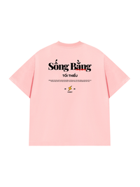 Áo Thun Relaxed Fit Sống Bằng Năng Lượng Tối Thiểu
