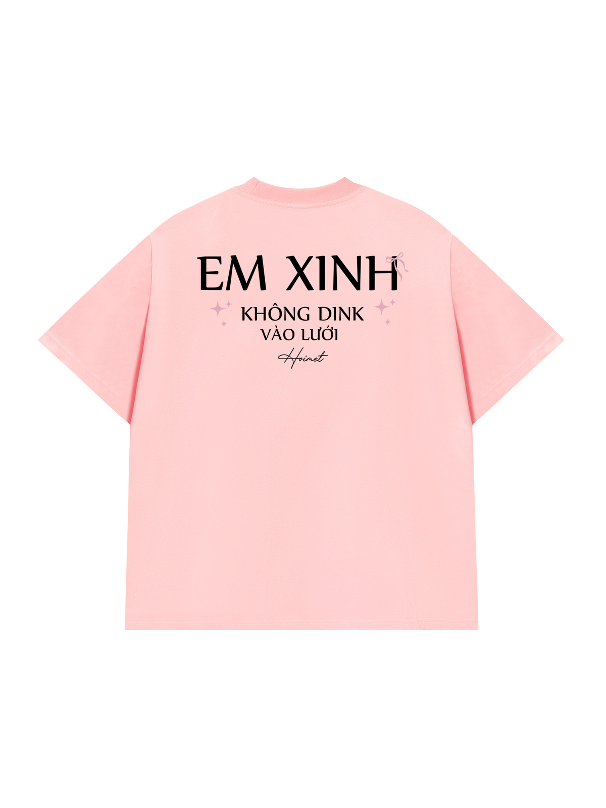 Áo Thun Relaxed Fit Không Dink Vào Lưới