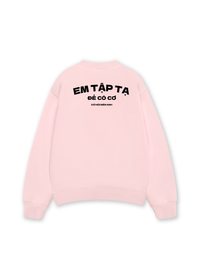 Áo Sweater Nỉ Hai Da Em Tập Tạ