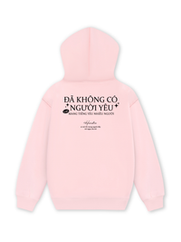 Áo Hoodie Nỉ Hai Da Không Có Người Yêu