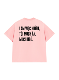 Áo Thun Relaxed Fit Much Ăng Much Ngủ