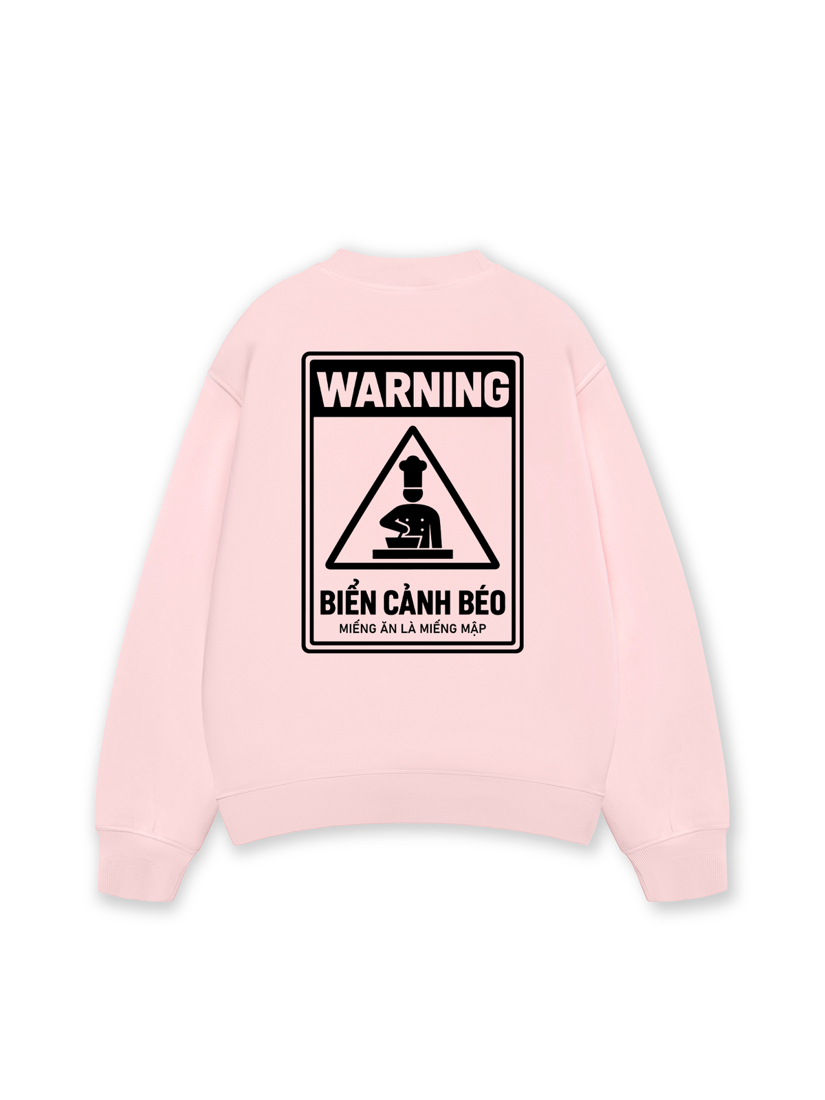 Áo Sweater Nỉ Hai Da Biển Cảnh Béo
