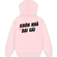 Áo Hoodie Nỉ Hai Da Khôn Nhà Dại Gái