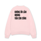 Áo Sweater Nỉ Hai Da Không Ổn Lắm