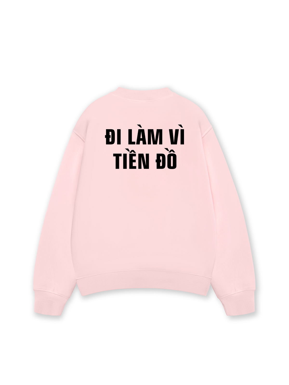 Áo Sweater Nỉ Hai Da Đi Làm Vì Tiền Đồ