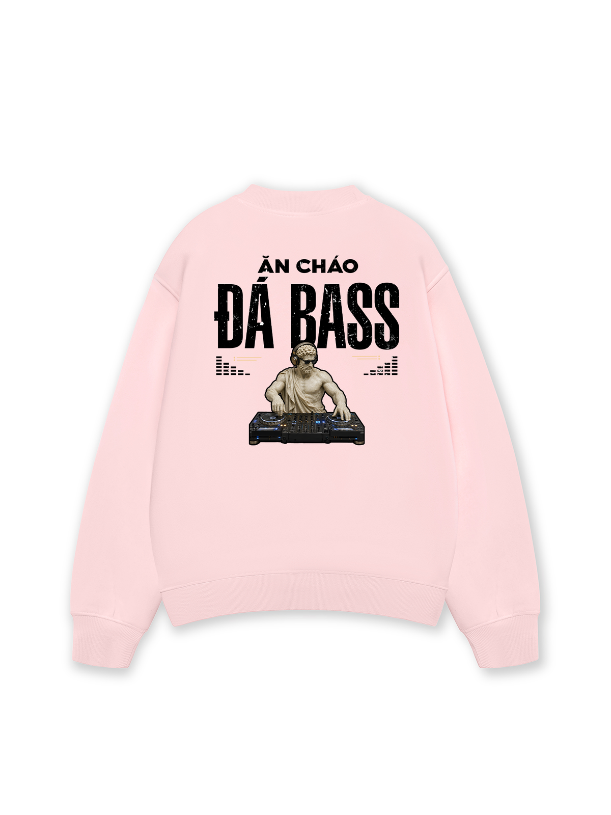 Áo Sweater Nỉ Hai Da Ăn Cháo Đá Bass