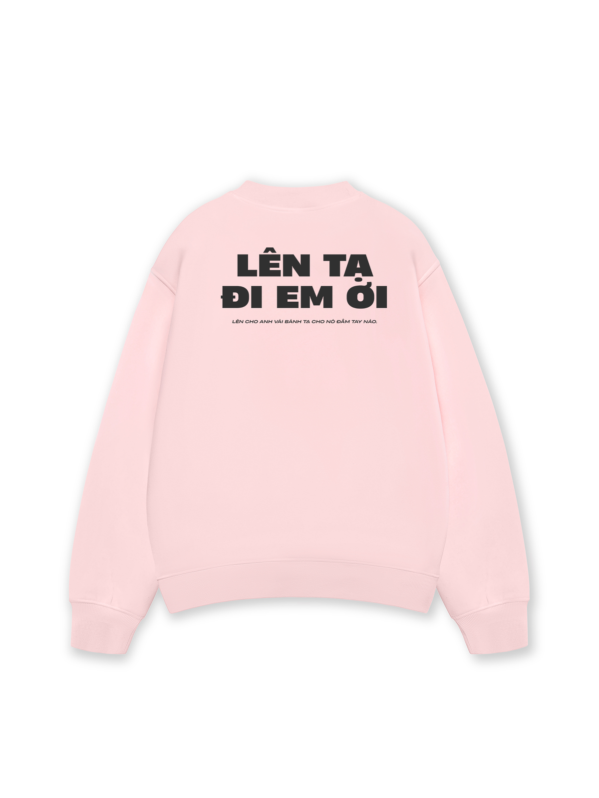 Áo Sweater Nỉ Hai Da Lên Tạ