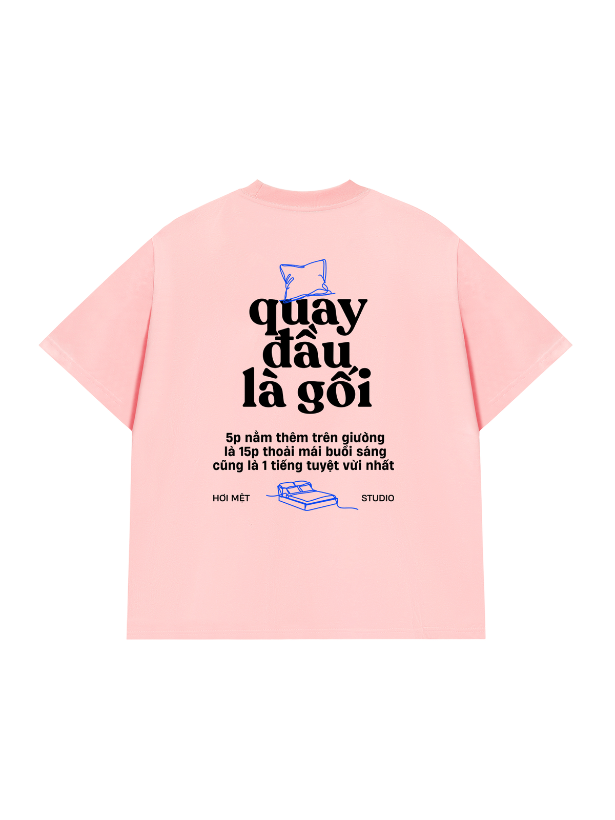 Áo Thun Relaxed Fit Quay Đầu Là Gối
