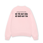 Áo Sweater Nỉ Hai Da Kẻ Mày Kẻ Mắt Kẻ Môi
