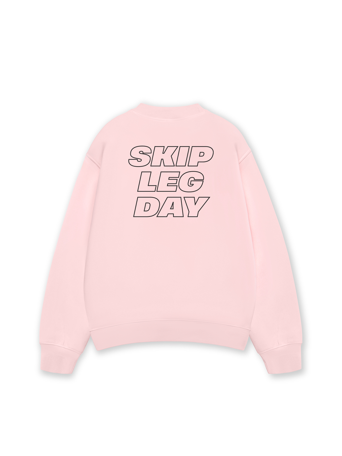 Áo Sweater Nỉ Hai Da Skip Leg Day