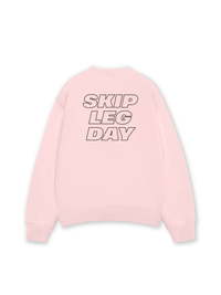 Áo Sweater Nỉ Hai Da Skip Leg Day