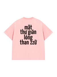 Áo Thun Relaxed Fit Mặt Thư Giãn